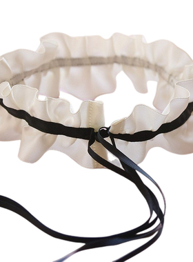 涤纶缎带女不含金属项链