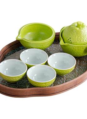 橘子整套茶具套装茶具套装玻璃