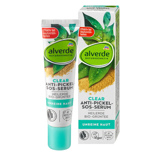 现货德国原装alverde艾薇德有机孕妇药泥sos祛痘痘粉刺凝胶精华