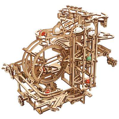 轨道升降机3d立体拼图玩具模型