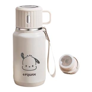 高颜值保温杯女2025新款316不锈钢水杯学生上学专用大容量泡茶杯