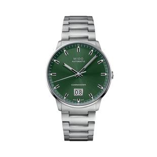 【自营】中古全新未使用美度指挥官系列男表机械手表瑞士腕表绿盘