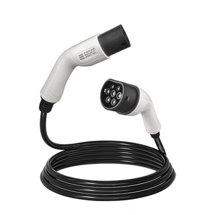 新能源汽车香港欧标双头充电枪Type2充电桩双枪适用特斯拉充电线