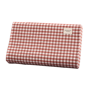 乳胶枕套60x40x35纯棉全棉50x30cm44x27儿童记忆枕头套大人一对装