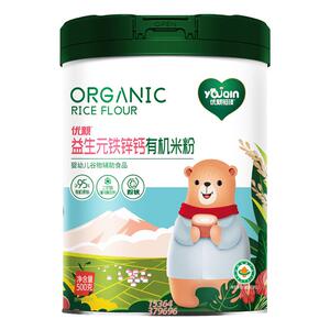 铁锌钙优亲罐装米粉有机米粉