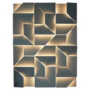 设计师款客厅背景墙艺术壁灯简约卧室床头门厅玄关过道装饰壁画灯