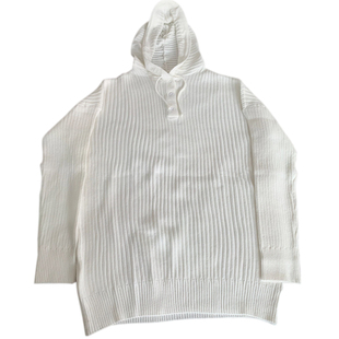 反季羊绒连帽针织衫女春夏短款外搭薄款慵懒风宽松百搭套头毛衣潮