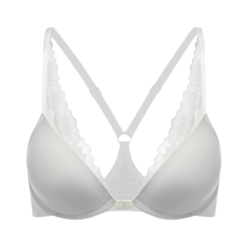 维多利亚多培尔无痕防下垂大胸显小内衣女小胸聚拢前扣软钢圈薄款