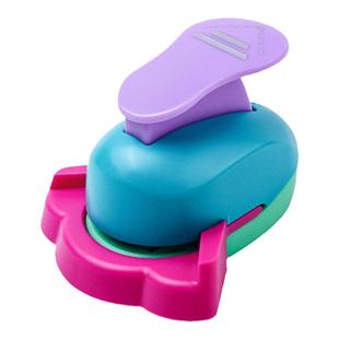 可得优照片底板圆角器直角圆角花样缕空照片插角插卡打孔机可爱安全创意DIY剪角贺卡书签边角压花边框mjq-03