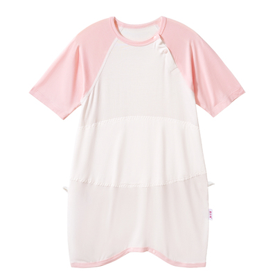 儿童睡裙夏季薄款优可丝家居服连体衣女孩空调服睡袋婴儿宝宝睡衣