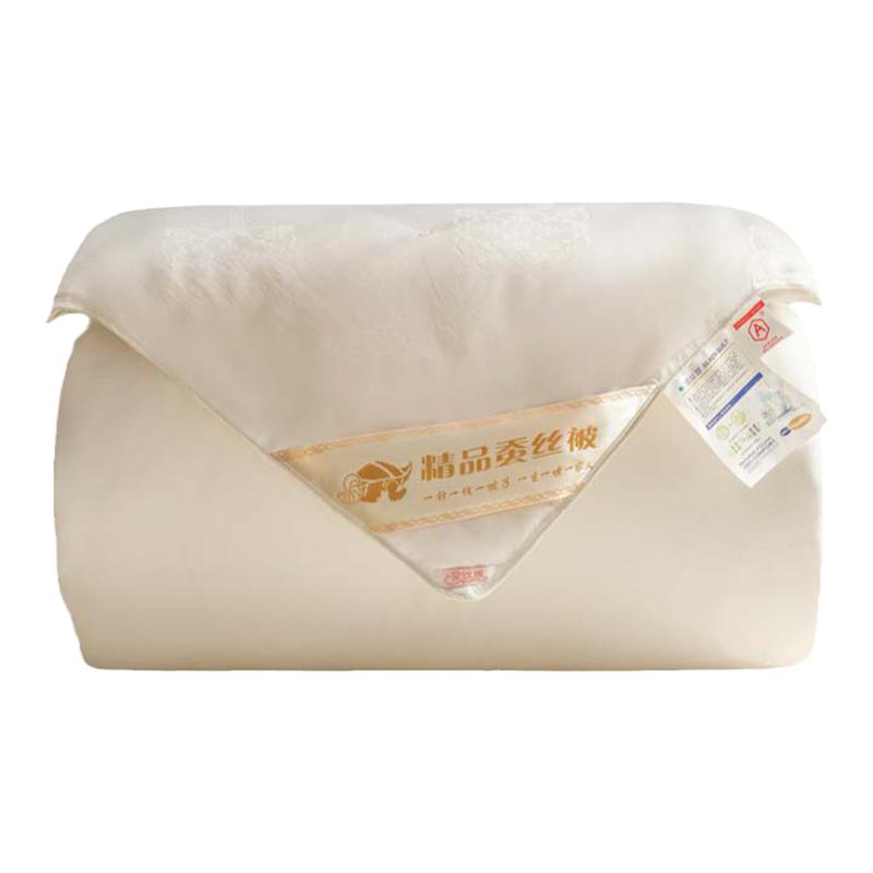 a类80支纯棉100%蚕丝被中长丝