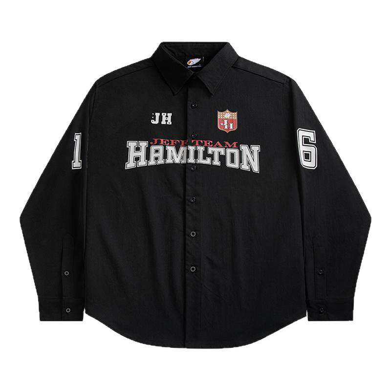 jeffhamilton美式复古衬衫
