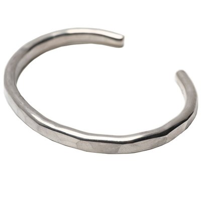 槌目手镯REDMOON925银休闲男女