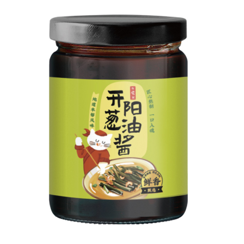 日食记开阳葱油酱瓶装拌面酱拌酱葱油拌面（不含面）
