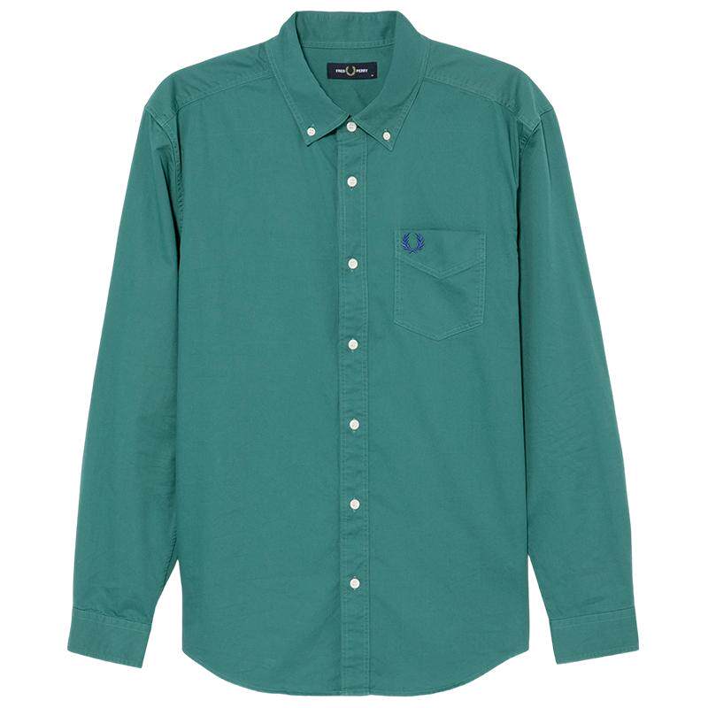 FREDPERRY纯色衬衫时尚英伦风