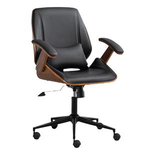 电脑椅家用实木舒适久坐伊姆斯升降转椅职员办公室老板椅子书房椅