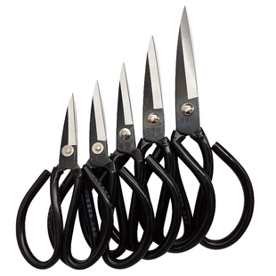 旺锦行锰钢剪刀民用工业皮革家用服装大号精致