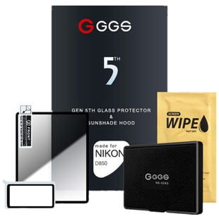 GGS金刚五代相机保护屏 适用尼康D4 D5 DF D850 D810 D800 D750 D780 D610 D7200单反相机LCD屏幕贴膜钢化膜