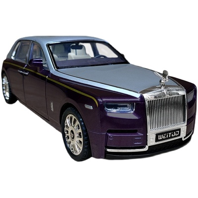 合金六开门喇叭可按响四轮回力