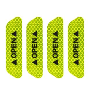 3M钻石级安全警示贴车用车身反光贴夜光条车辆夜间警示膜 1套10片