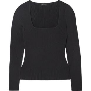 【38开门红】Rag＆Bone女罗纹毛衣内搭打底衫