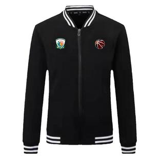 冬季加厚修身款篮球裁判员服装外套出场服外服篮球服印图定制包邮