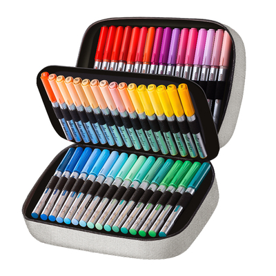 礼盒装直液式丙烯马克笔智能控墨