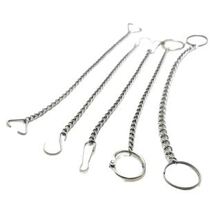 1mm小铁链子不锈钢链广告挂牌链细铁链金属挂链科室门牌吊链链条