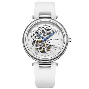 海鸥表手表女款机械表花漾镂空女表6102L送女友礼物