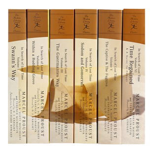 英文原版 普鲁斯特 《追忆似水年华》六卷组合套装合集 In Search of Lost Time   参考权威法语版本 进口书籍