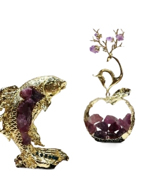 鱼玄关酒柜装饰品简约