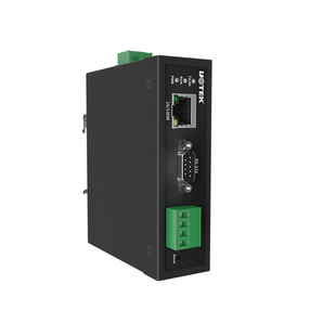UTEK/宇泰UT-6801S 串口服务器RS232/485转tcp/ip网络百兆协议转换器TCP/IP通信设备串口转网口以太网转485