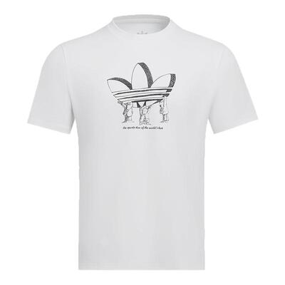 Adidas阿迪达斯男装2025夏季新款TREF LIFT TEE休闲短袖T恤KA2249