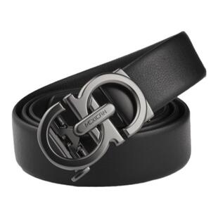 稻草人男士皮带2026新款真皮头层牛皮裤腰带高档正品品牌自动扣