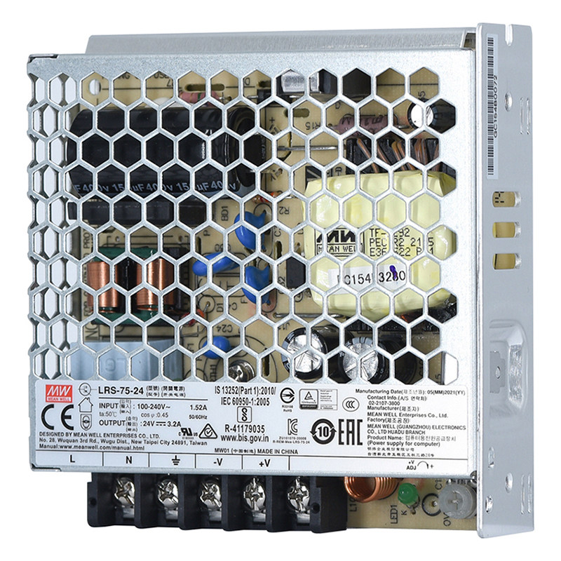 台湾明纬LRS-75-24开关电源3.2A