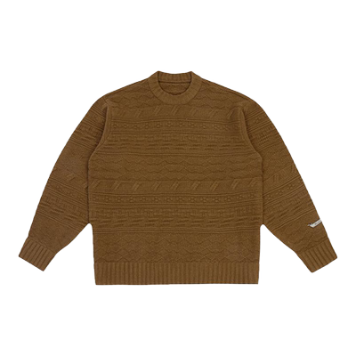 adererror美拉德配色圆领毛衣