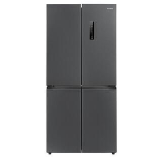 国家补贴荣事达408L十字门对开门风冷无霜变频可嵌入一级能效冰箱