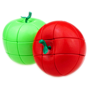 永俊异形香蕉魔方儿童趣味教学变形苹果魔方顺滑带说明益智力玩具