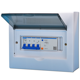 正泰空气开关充电桩漏电保护器220v三相四线2 4p带配电箱盒子明装