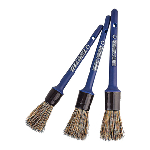 Bubble Master纯鬃毛洗车细节刷车门窗缝隙软毛刷子汽车专用清洁