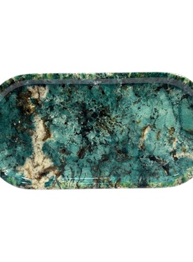 天然大理石奢石玉石高级感轻奢首饰洗漱收纳托盘