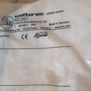 议价IGT201 电感式传感器 IGB3012-APKG德国IFM易福门