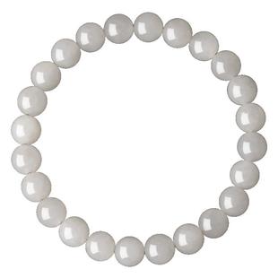 和田玉手串女玉珠散珠子天然玉石原石手链串珠diy新中式散珠配饰