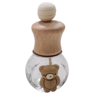 车载香水香氛空瓶高级车内空调出风口香薰摆件家用香薰瓶持久淡香