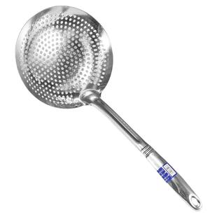 不锈钢油炸大漏勺加厚漏网商用厨师油鼓漏过滤网网筛过油大号捞勺