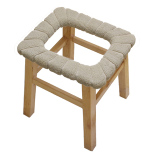 坐便椅马桶凳坐便器家用老人可移动孕妇卫生间蹲坑改病人实木加固