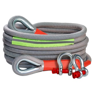 汽车拖车绳越野专用suv重型货车高强度救援牵引拉车绳子家用轿车