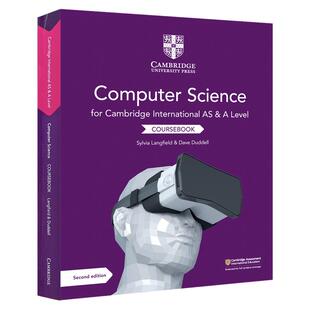 剑桥A level计算机科学(2021考纲版)  Cambridge International AS ALevel Computer Science Coursebook 学生书剑桥出版教材