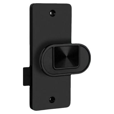 通用型免打孔免开槽黑色隐形门锁