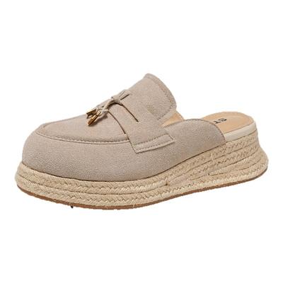 星期六官方正品包头半拖鞋